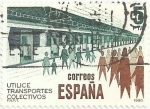 Sellos de Europa - Espa�a -  UTILICE TRANSPORTES COLECTIVOS. METRO. EDIFIL 2562