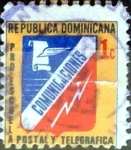 Stamps : America : Dominican_Republic :  Intercambio 0,20 usd 1 cent. 1974