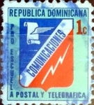 Stamps Dominican Republic -  Intercambio 0,25 usd 1 cent. 1981