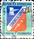 Stamps : America : Dominican_Republic :  Intercambio 0,25 usd 1 cent. 1981