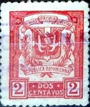 Stamps : America : Dominican_Republic :  Intercambio 0,20 usd 2 cent. 1924