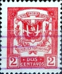 Stamps Dominican Republic -  Intercambio 0,20 usd 2 cent. 1924