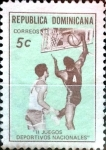 Stamps Dominican Republic -  Intercambio nf4b 0,20 usd 5 cent. 1971