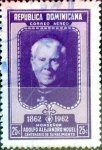 Stamps Dominican Republic -  Intercambio 0,50 usd 25 cent. 1962