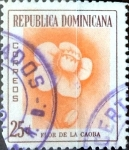 Stamps : America : Dominican_Republic :  Intercambio 0,35 usd 25 cent. 1958