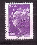 Stamps France -  Marianne Beaujard