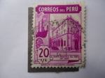 Stamps Peru -  El Banco Industrial del Perú ç Ley 7695