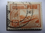 Stamps Peru -  Barrio Obrero - Lima