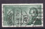 Stamps Spain -  VII congreso latino y 1º europeo de radiologia en Barcelona