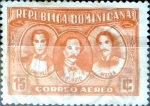 Stamps : America : Dominican_Republic :  Intercambio 0,25 usd 15 cent. 1963