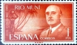 Stamps Spain -  Intercambio jxi 0,25 usd 1 peseta 1961