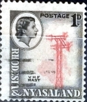 Stamps United Kingdom -  Intercambio 0,20 usd 2,5 cent. 1970