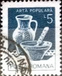 Stamps Romania -  Intercambio 0,20 usd 5 l. 1982