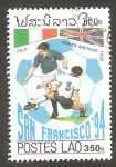 Stamps : Asia : Laos :   Mundial de fútbol San Francisco 94