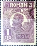 Stamps : Europe : Romania :  Intercambio 0,20 usd 1 l. 1920