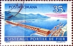 Stamps Romania -  Intercambio 0,20 usd 35 b. 1970
