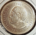 monedas de America - M�xico -  1957 (Anverso)
