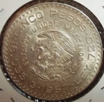monedas de America - M�xico -  1957 (Reverso)