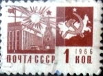 Stamps Russia -  Intercambio 0,20 usd 1 k. 1966
