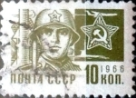 Stamps : Europe : Russia :  Intercambio 0,20 usd 10 k. 1966