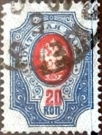 Stamps : Europe : Russia :  Intercambio 0,75 usd 20 k. 1904