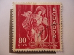 Stamps Ecuador -  Aret Colonial-Quito-Provincia de Pichincha.