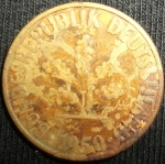 monedas de Europa - Alemania -  1950 (Anverso)