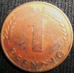 monedas de Europa - Alemania -  1950 (Reverso)
