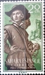 Stamps Spain -  Intercambio jxi 0,20 usd 20 cent. 1959