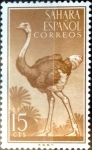 Stamps Spain -  Intercambio cxrf 0,20 usd 15 cent. 1957