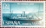 Stamps Spain -  Intercambio jxi 0,30 usd 1,50 p. 1966