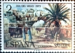 Stamps Spain -  Intercambio jxi 0,25 usd 2 p. 1973