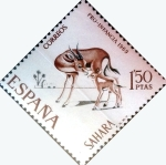 Stamps Spain -  Intercambio jxi 0,25 usd 1,50 p. 1969