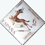 Stamps Spain -  Intercambio jxi 0,50 usd 6 p. 1969