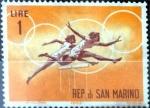 Sellos de Europa - San Marino -  Intercambio jxa 0,20 usd 1 l. 1963