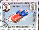 Stamps Yemen -  Intercambio cxrf 0,35 usd 100 f. 1969