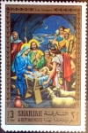 Sellos de Asia - Emiratos rabes Unidos -  Intercambio pxg 0,20 usd 3 dinares 1975