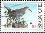 Stamps Singapore -  Intercambio 0,25 usd 10 cent. 1984