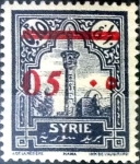 Stamps : Asia : Syria :  Intercambio 1,00 usd 5 sobre 10 cent. 1928