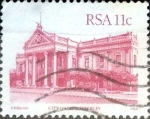 Stamps South Africa -  Intercambio 0,20 usd 11 cent. 1984