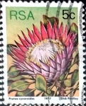 Sellos de Africa - Sud�frica -  Intercambio 0,20 usd 5 cent. 1977