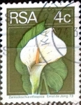 Stamps South Africa -  Intercambio 0,20 usd 4 cent. 1974