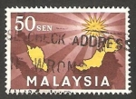 Sellos de Asia - Malasia -  Islas
