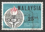 Sellos de Asia - Malasia -  9 - 80 anivº del nacimiento de Eleanor Roosevelt