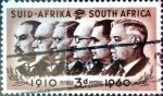 Stamps : Africa : South_Africa :  Intercambio 0,20 usd 3 cent. 1960