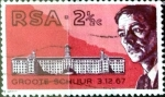 Sellos del Mundo : Africa : Sudfrica : Intercambio 0,20 usd 2,5 cent. 1969