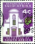 Sellos de Africa - Sud�frica -  Intercambio 0,20 usd 4 cent. 1971