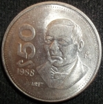 monedas de America - M�xico -  1988 (Anverso)