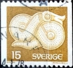 Stamps Sweden -  Intercambio cr3f 0,20 usd 15 o. 1976