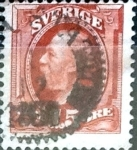 Stamps Sweden -  Intercambio 0,30 usd 15 o. 1896
